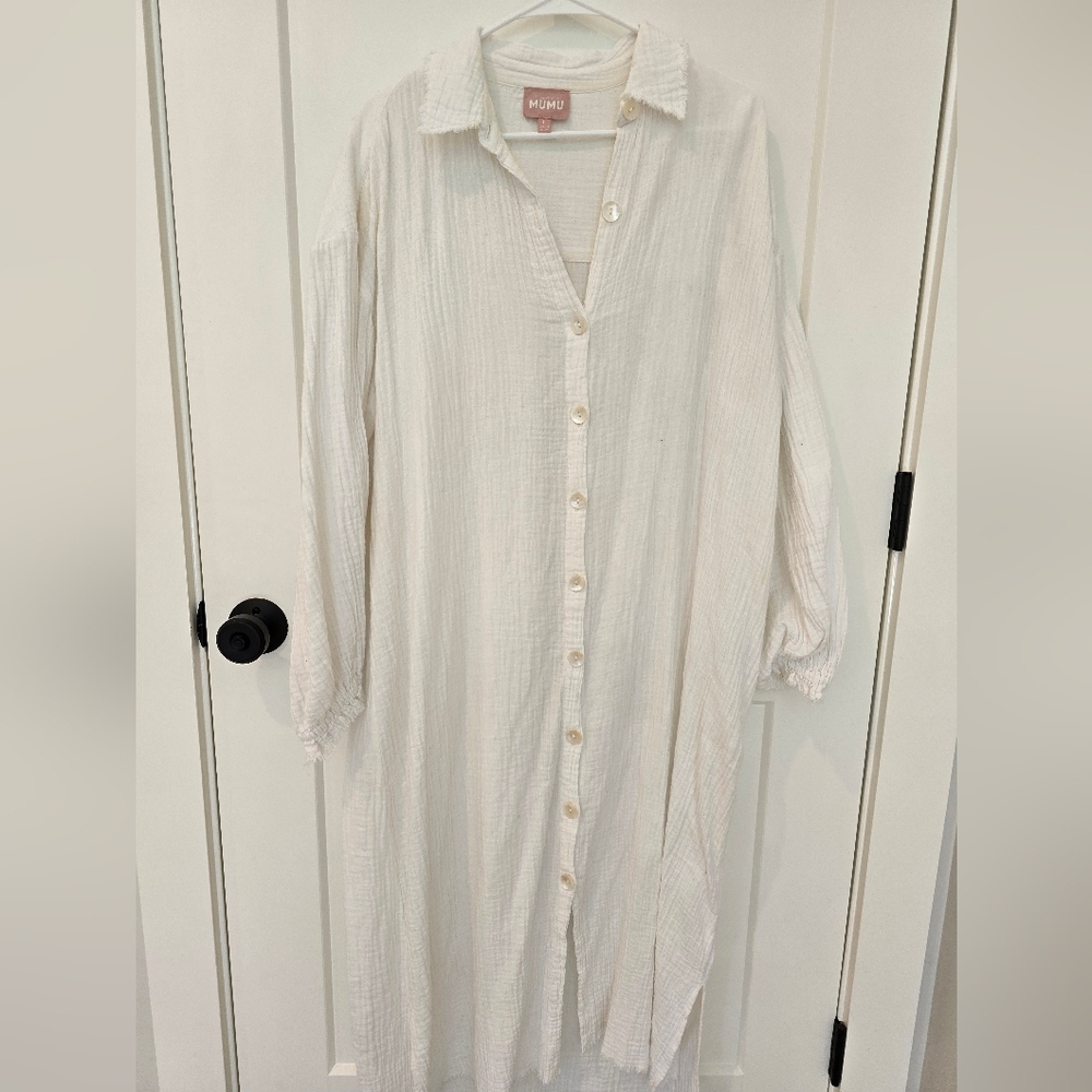 Mumu sleeve dress